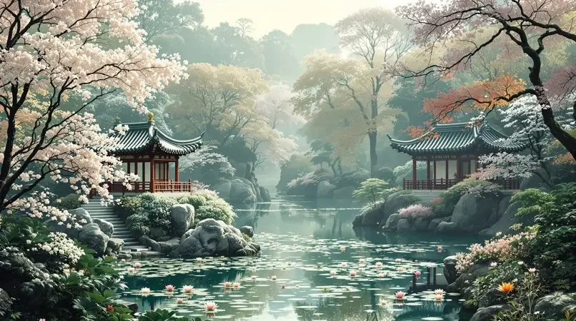 园林四季 - 八哥影院 园林四季